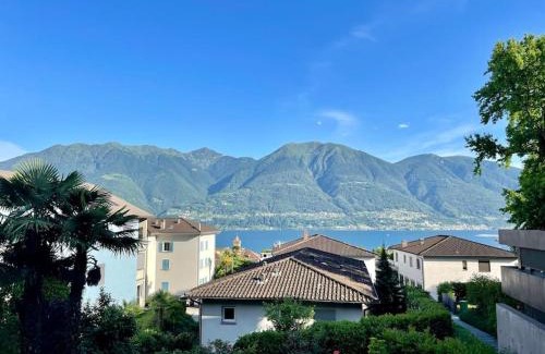 Minusio Apartment | la meta appartamento vista lago con parcheggio