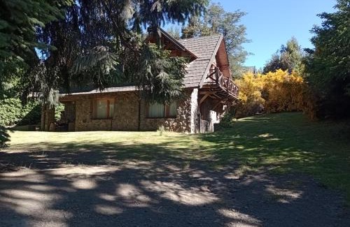 La Villa Ski Chalet | LA Nevadita, Chalet cabin located near the center- It includes suite room with double bed and another 2 bedrooms with two singles beds- Living room fireplace, Hot water, WI-FI