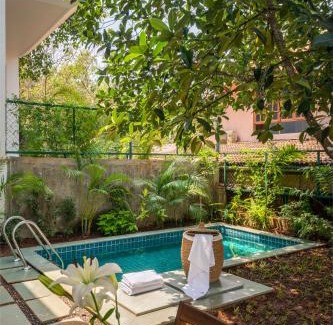 Anjuna Villa | La Olalian 2 & 3 BHK Designer Villas Near Anjuna Beach with Private Pool & Sun Deck & Garden