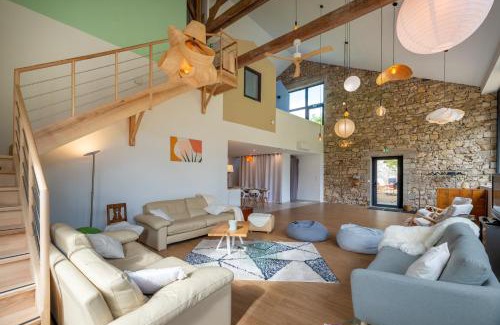 Tenay House | La Ressource Malix, spa, panoramic view, spacious