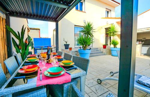 Saint-Nazaire House | La villa de Domi 4 chambres piscine
