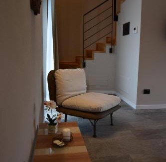 Colico House | La Volta - Lake Como Heritage Home in Molino Maufet Watermill - Patio on the garden