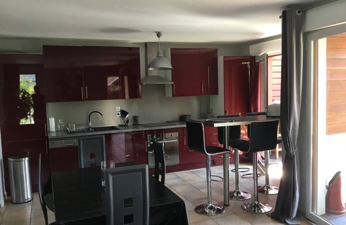 Talloires-Montmin Apartment | LAC ANNECY TALLOIRES T3 classified 3* on private garden of 300 M2 at 1600 m from the Lake