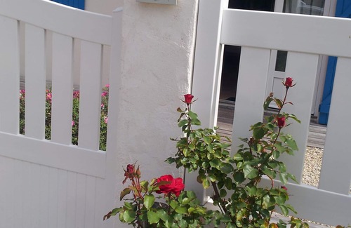 Lacanau-Ocean House | Lacanau-Océan 300m from the ocean, calm, detached house with blue shutters