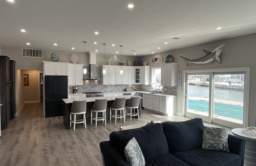 Loveladies House | Lagoon Front With Amazing Bay & Sunset Views, Pool, Gas Fire-pit, Outdoor Bar!