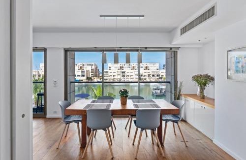 Herzliya Pituach Apartment | Lagoon View 3bd Huge Family Apartment