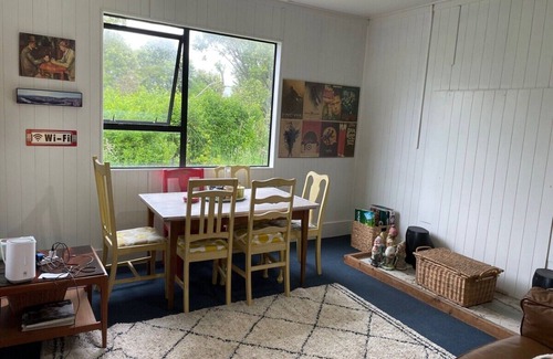 Mokihinui House | Laid back retreat, footsteps to the sand and river mouth, with stunning scenery.