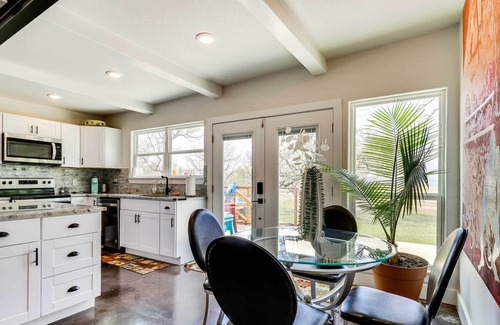 Tow House | Lake Buchanan island retreat with breathtaking lake views amazing space.