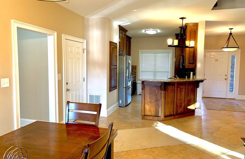 Gumlog House | Lake Front Home. 3 Large Living Spaces. Screened Porches. Pet Friendly.