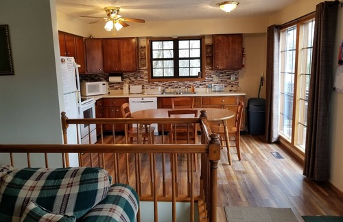 Big Creek Cottage | Lake Front Prop, includes two kayaks, canoe, covered dock with jet ski dock