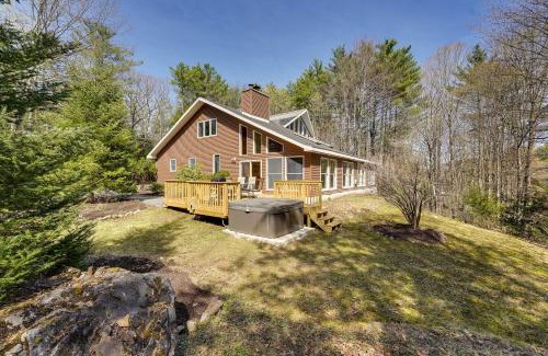Diamond Point House | Lake George Oasis with 9 Acres, Hot Tub and Game Room!
