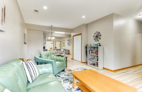 Lake Mills Apartment | Lake Mills Retreat 1 Mi to Beaches and Dining!