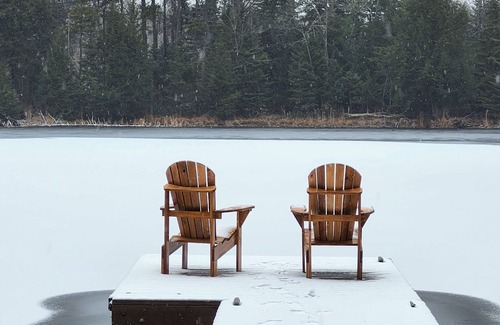 Argenteuil Regional County Municipality Ski Chalet | Lake+spa+sauna+hammam at Émeraude des Sources