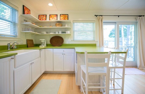 Arcadia House | Lake View, Loft Cottage, Resort Access to Lower Herring Lake & Lake Michigan