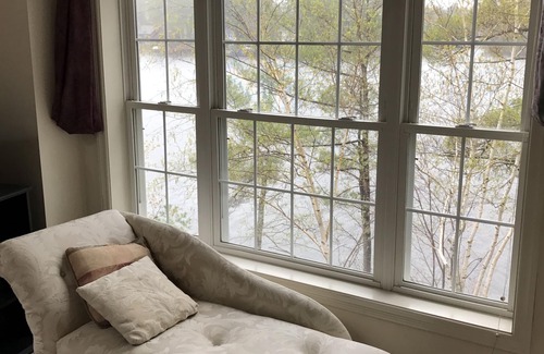 Moultonborough House | Lake Winnipesaukee Waterfront On Private Point ~ Beach, Dock