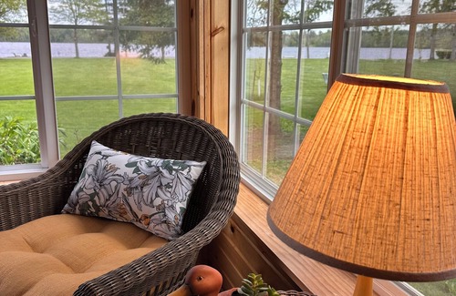 Moose Lake House | Lakefront Beach Bungalow - Retreat & Relax - Kayaks, Fire pit, Tree Swings!