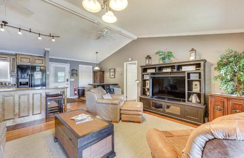 Blairsville House | Lakefront Blairsville House with Game Room and Hot Tub