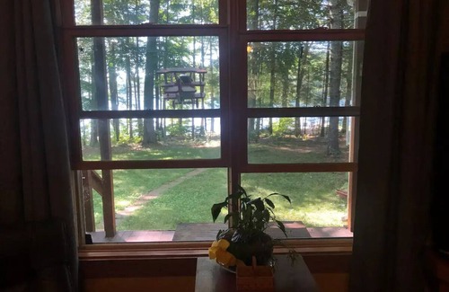 Voluntown Cottage | Lakefront Cottage in the Woods w/Sauna Access. Pet-friendly. Abuts State Forest