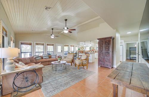 Longtown House | Lakefront Eufaula Vacation Rental with Private Dock