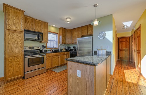 Bumpass House | Lakefront Gem W/Private Hot Tub, Firepit, Large Deck, Game Room & Fast WiFi