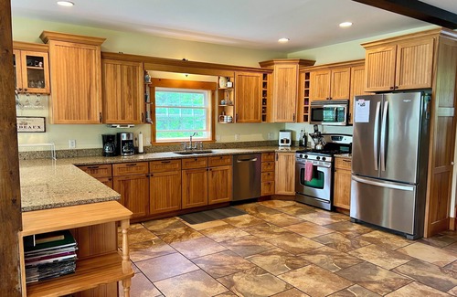 North New Portland House | Lakefront home on a beautiful pond. Quiet, relaxing, comfortable home.