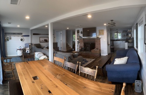 Center Ossipee House | Lakefront home on Ossipee Lake with dock and gorgeous views