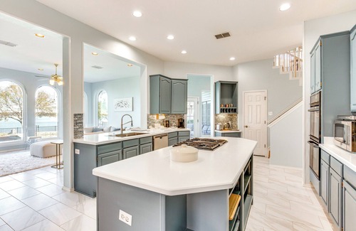 Rowlett House | Lakefront Home w/Pool, Patio & Views in Rockwall