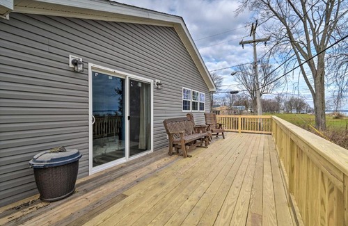 Bridgeport House | Lakefront Home with Deck, Fishing Dock and Canoe!