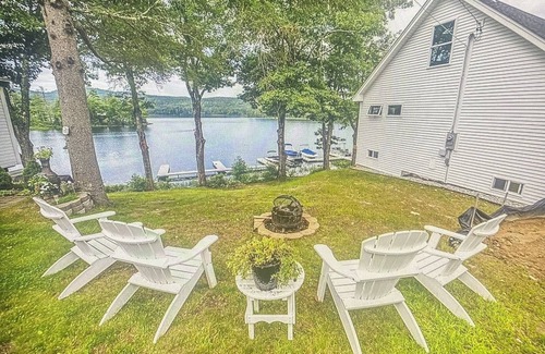 New Hampton House | Lakefront House with Beautiful Views