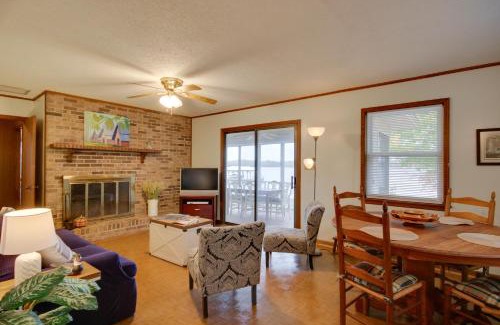 Cross Hill House | Lakefront House with Boat Ramp, Dock and Sunset Views!