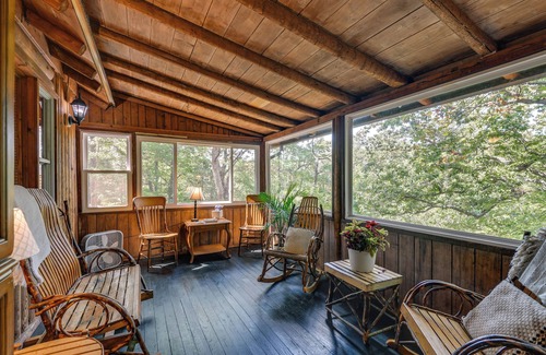 Chesapeake Ranch Estates-Drum Point Cottage | Lakefront Log Cabin Retreat 3br-2ba Hot Tub+kayaks