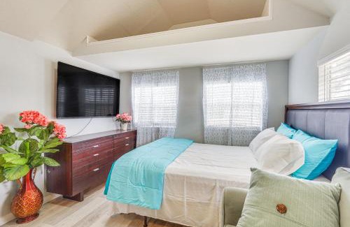 Parker Apartment | Lakefront Panama City Studio with Hot Tub Access