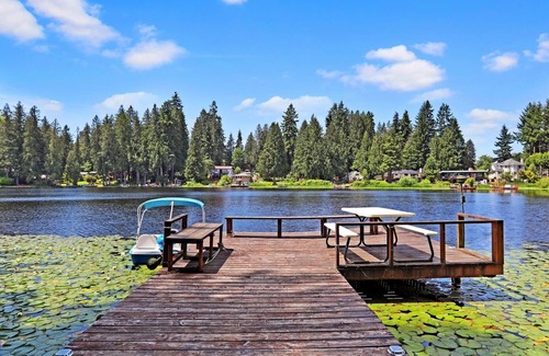 East Renton Highlands RV Rental | Lakefront private camp site