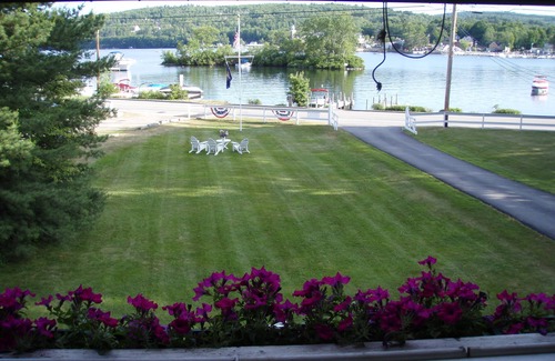 Meredith Condo | Lakefront property in the heart of Meredith Bay