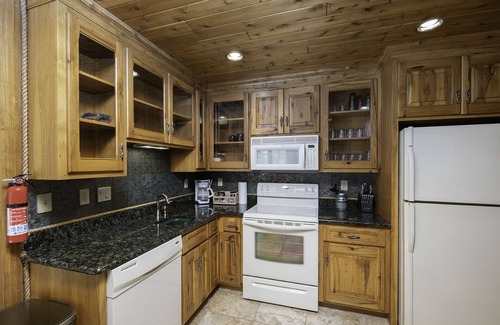 Townsend Cabin | Lakefront secluded mult-family retreat with game room and two cabins.