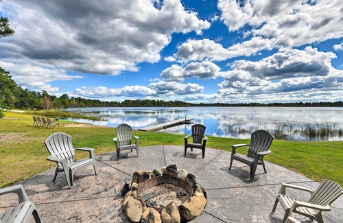 Solon Springs Cabin | Lakefront Solon Springs Cabin w/Private Dock!