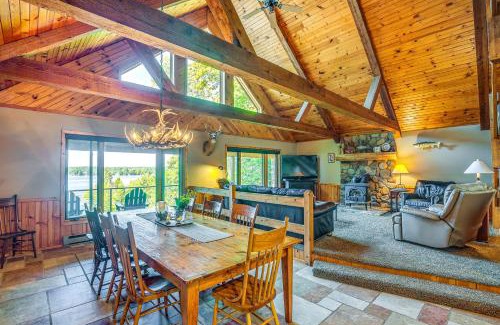 Townsend House | Lakefront Townsend Cabin with Fire Pit, Private Dock