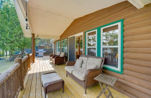 Stone Lake House | Lakefront Wisconsin Home - Deck, Fire Pit and Kayaks
