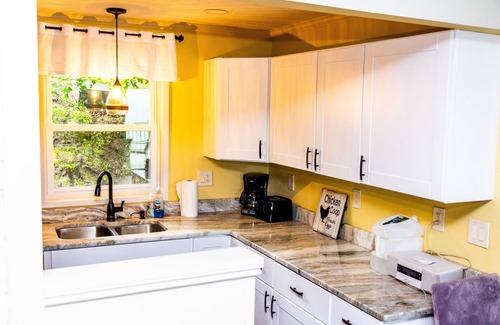 Brighton Cottage | Lakeside cottage gorgeous lake/mountain views. Cable/WIFI, large decks, 30' dock