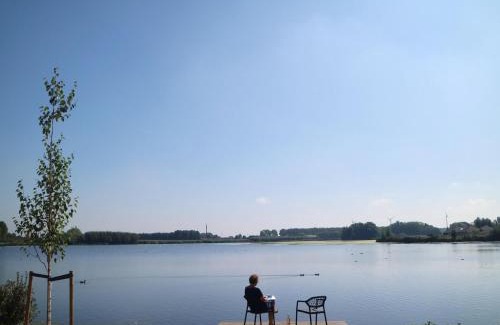 Municipality of Nissewaard House | Lakeview villa with swimming and fishing pier