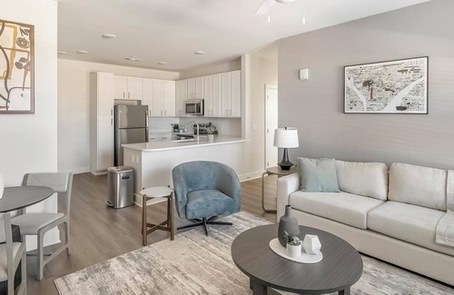 Belle Mina Apartment | Landing | Modern 2BD, Courtyard, Gym