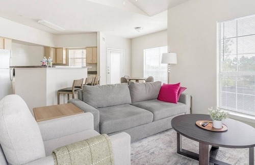 Southbelt/Ellington Apartment | Landing | Spectacular 2BD, Pool, Game Room