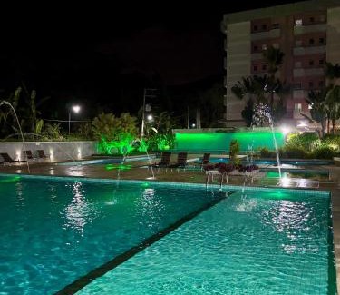 Pereque-Acu Apartment | Lar doce mar a 5 min a pé da praia, Piscinas, Varanda Gourmet e Garagem Coberta