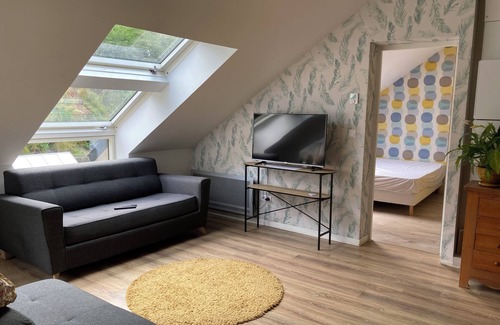 Bec-de-Mortagne Apartment | Large apartment for 4 with 2 bedrooms