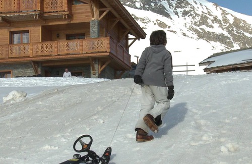Bergers Apartment | Large apartment in a 4-star chalet on the slopes