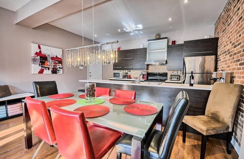 Gay Village Condo | Large apartment with Roof terrace and Private parking space at low cost