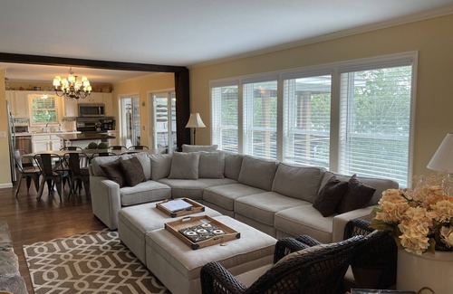 Copake Lake House | Large Barn styled vacation home that fits groups with space to spare.