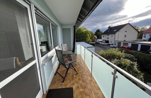 Bad Konigshofen Apartment | Large, bright, friendly apartment with 2 bedrooms and balcony