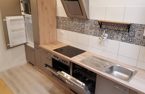 Oetzen Condo | Large, bright vacation apartment in the Lüneburg Heath with pool house and 2 balconies