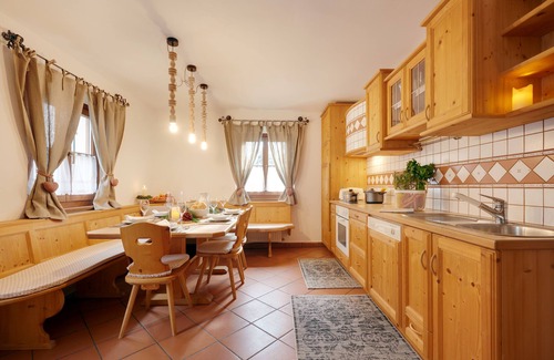 Chienes Apartment | Large chalet apartment near Kronplatz for up to 7 people with sauna
